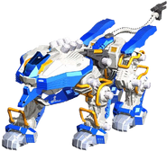 Quad Liger as it appeared in cgi models on Tomy's site.