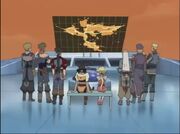 As seen in , these two timelines take place on a continent that corresponds to the battle story's western continent.