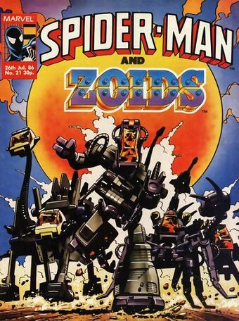 ゾイド関連本【ZOIDS ANNUAL（Marvel／Grandreams）】