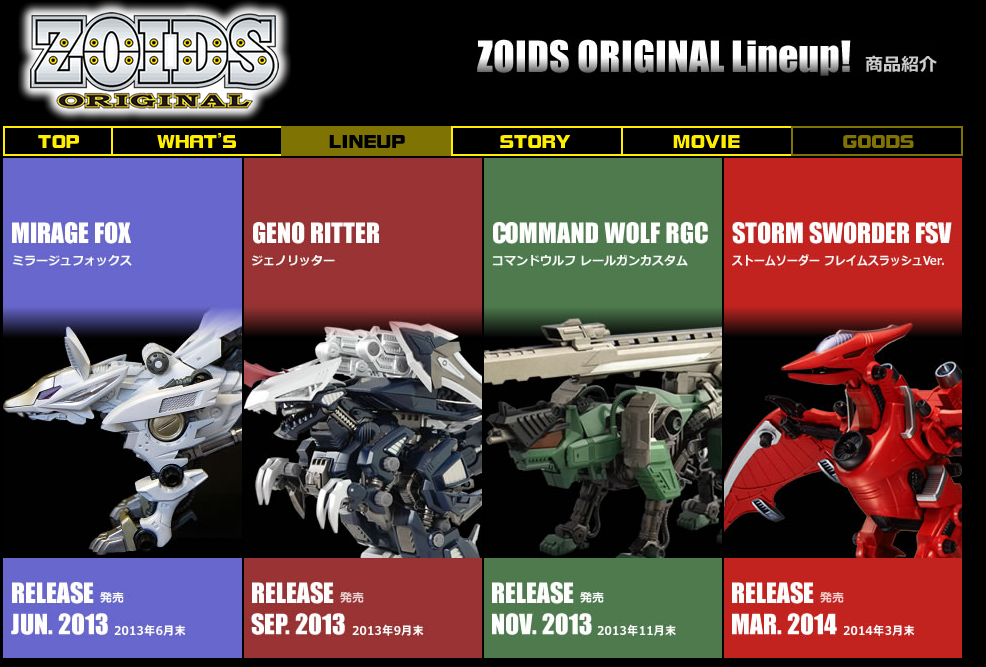 Zoids: Original | Zoids Wiki | Fandom