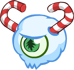 Xmas Monster Head