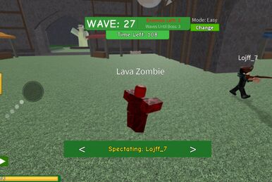 Zombie Rush, Roblox Wiki