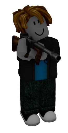 bacon with gun.png - Roblox