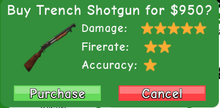 Za-trench shotgun-gun