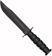 Black KA-BAR Combat knife
