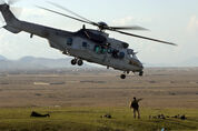 French Army Cougar helicopter- Afghanistan