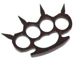 Spiked brass knuckles