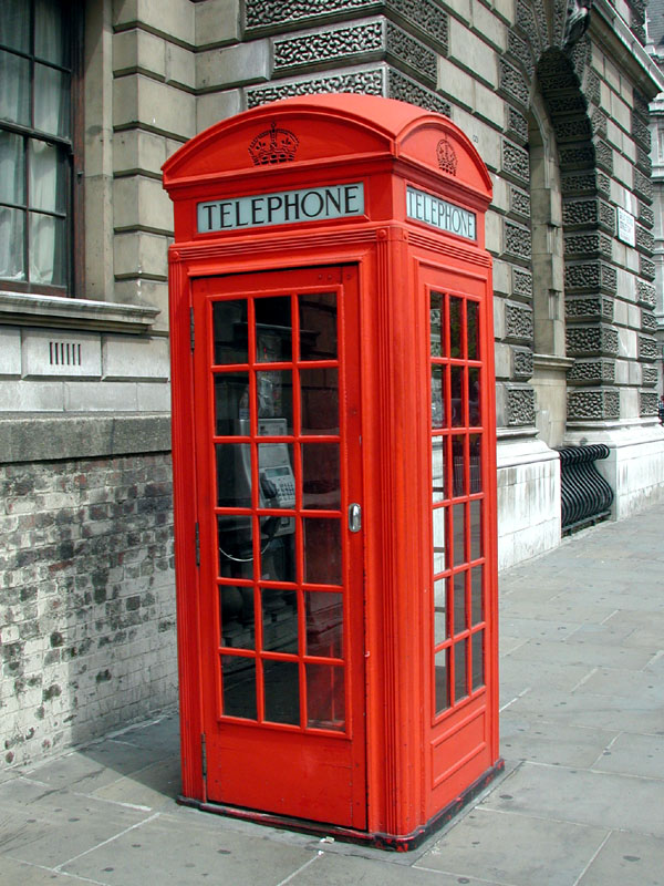 Telephone booth Meaning 