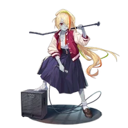 Obra de arte completamente dañada