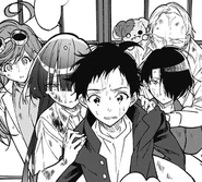 The group arrives injured and wet at Eikichi's mother's house