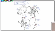 Alien concept based on Predator and the Warasubo