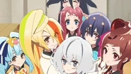 Franchouchou is ready to continue with the concert