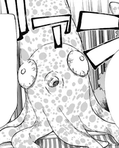 The Sagako squid blends into the area in which he manifested