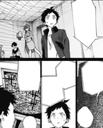 Eikichi in the mansion