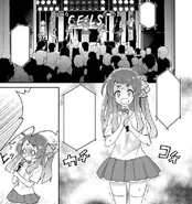Sakura is overwhelmed by the group's first concert