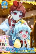 Tarjeta de Yugiri y Lily - 1