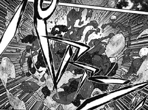 Doro-chan explodes when he is thrown out of Saga Prefecture towards Fukuoka