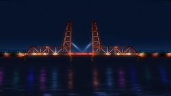 Chikugo River Lift Bridge | Zombieland Saga Wiki | Fandom