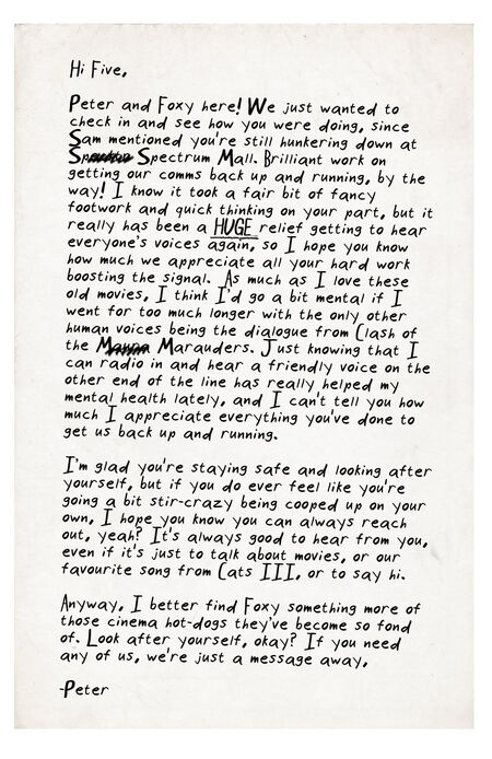 Home Front M12 Letter