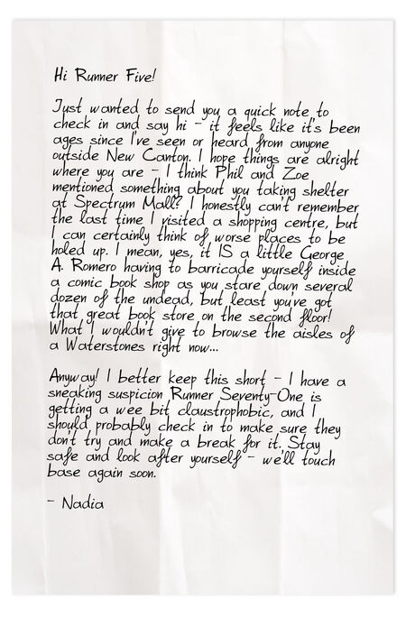 Home Front M13 Letter