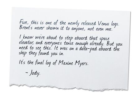 A note from Jody.