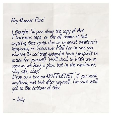 Home Front M21 Letter