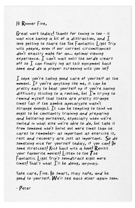 Home Front M5 Letter
