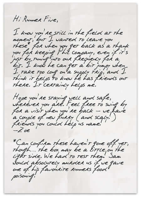 Home Front M32 Letter