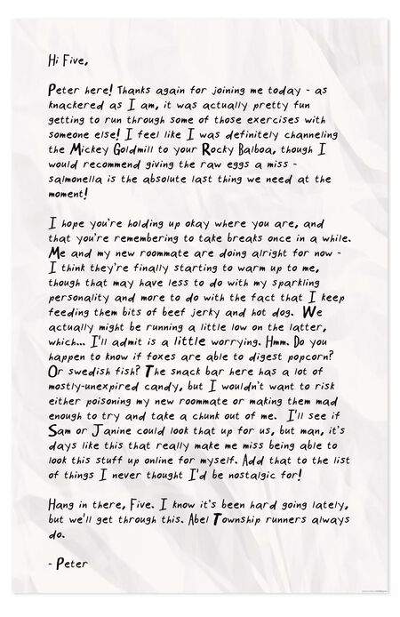 Home Front M8 Letter