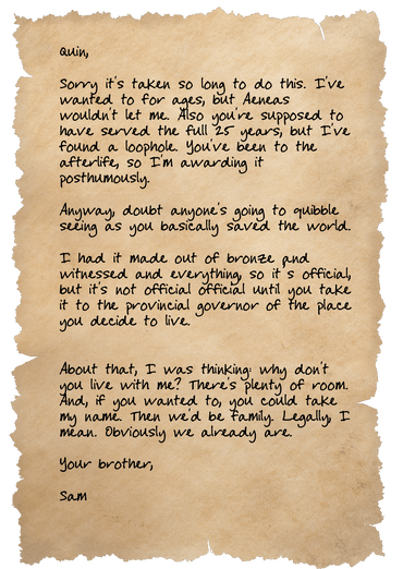 Rule Britannia Letter