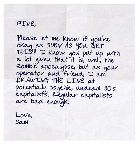 Home Front M24 Letter