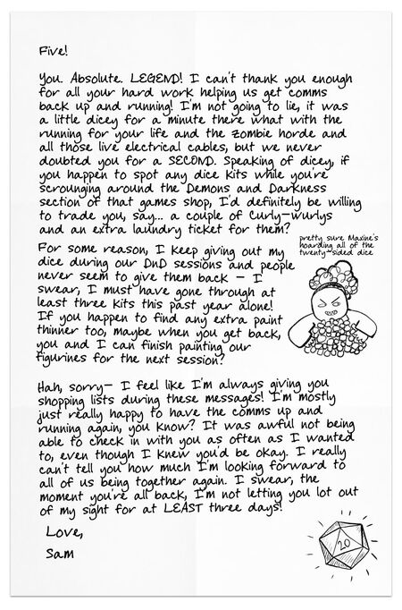 Home Front M11 Letter