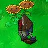 Twin Sunflower Zombie Healer