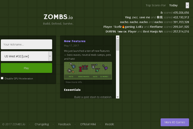 How to play Guide for Zombs.io - Official Zombs.io Wiki