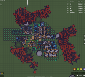 Tried our Zombs.io with the boys, made this base. : r/Zombsio