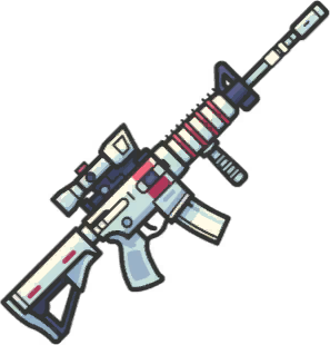 Scoped M4 - Official ZombsRoyale.io Wiki