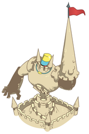 Sand Castle Golem