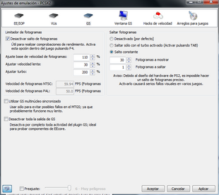 Configuracion GS