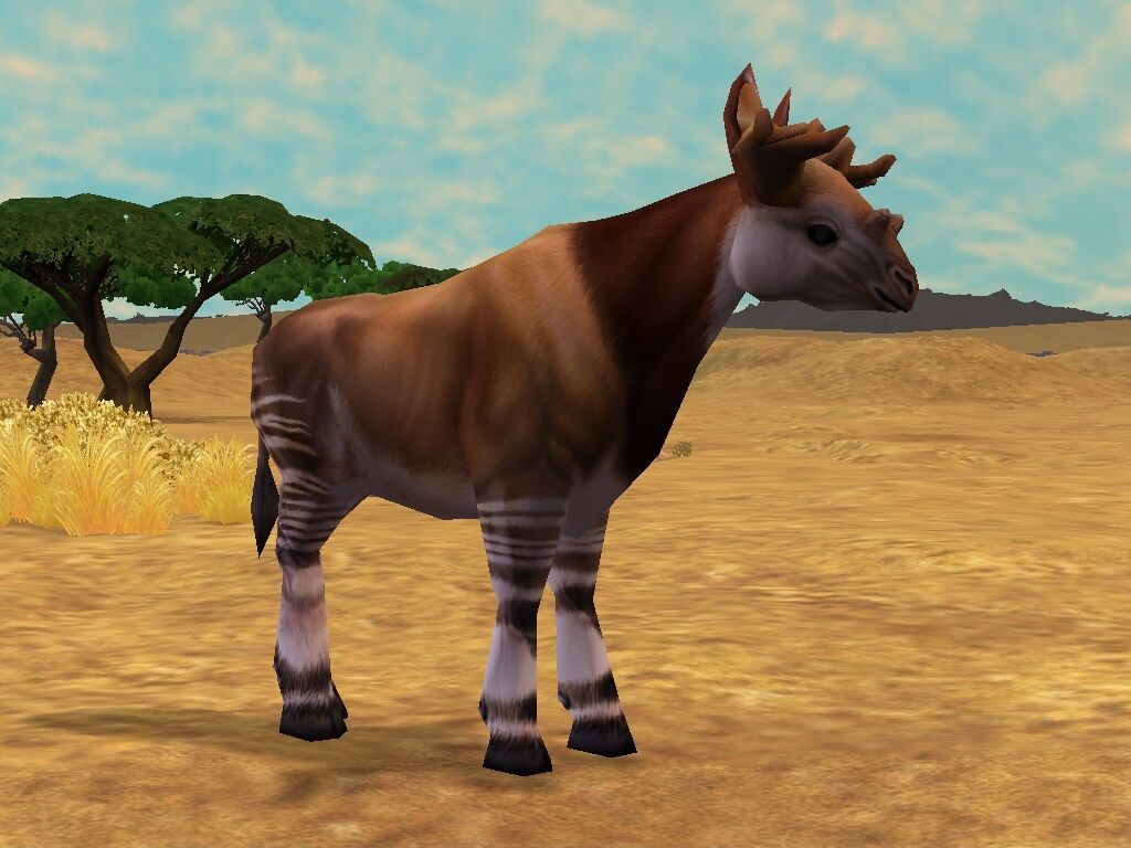 Mod release: Sivatherium remake : r/ZooTycoon