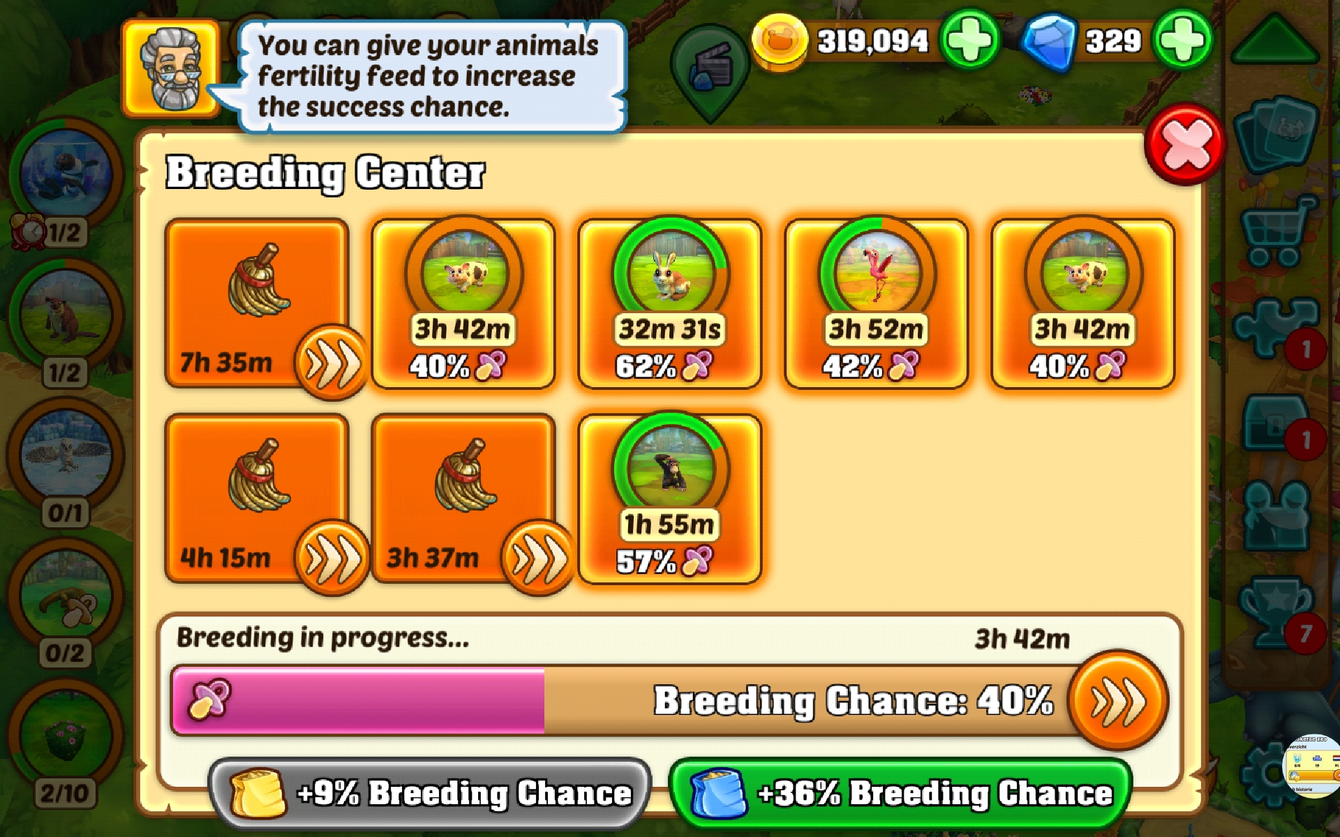 Breeding | Zoo 2: Animal Park Wiki | Fandom