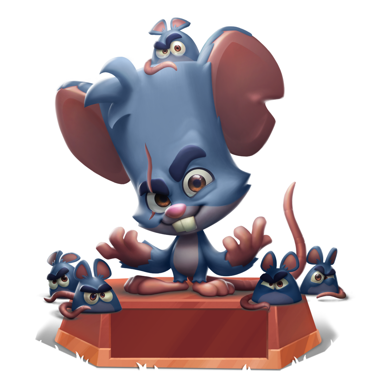 Zooba - Zoo Battle Arena - Louie and his horde of rats have