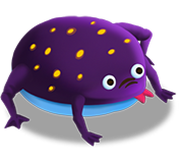 The purple frog