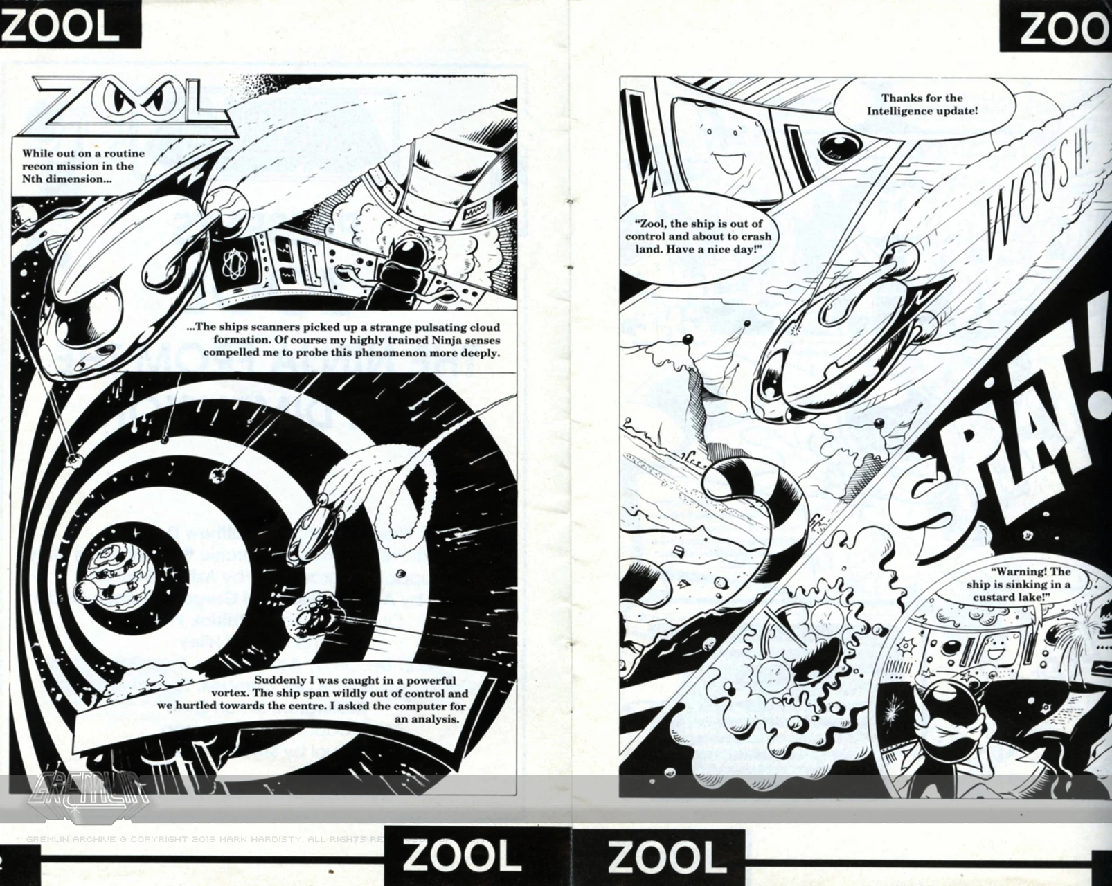 Zool Comic | Zool: The Alien Ninja from the Nth Dimension Wiki