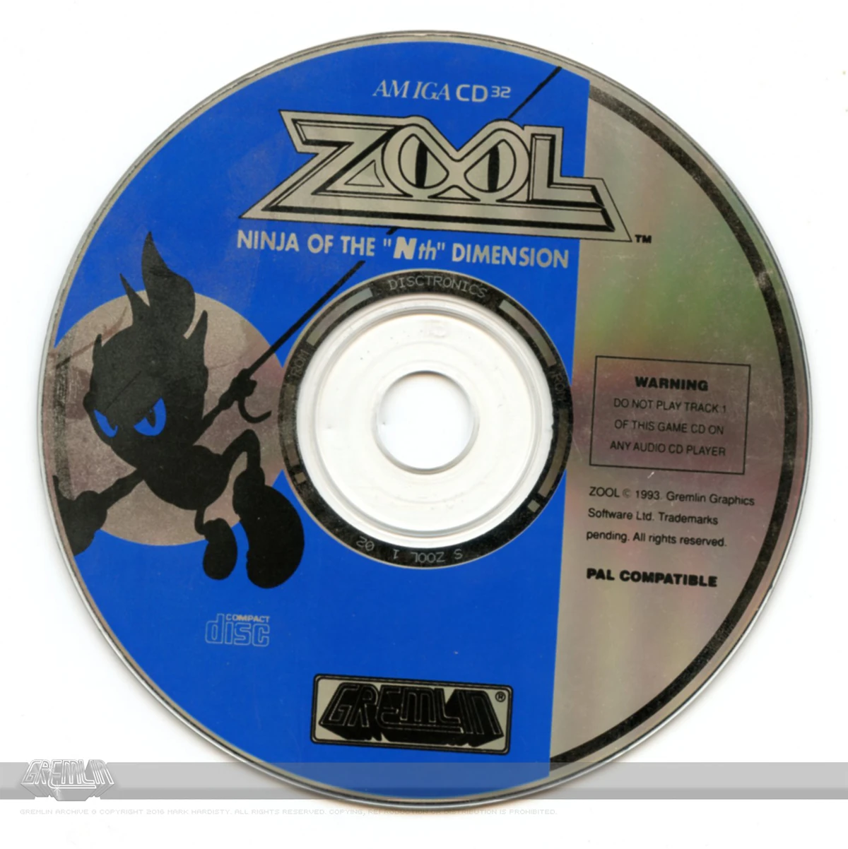 ZOOL (Ninja Of The Nth Dimension) - Big Box Amiga CD32 - Version FR - Bon état