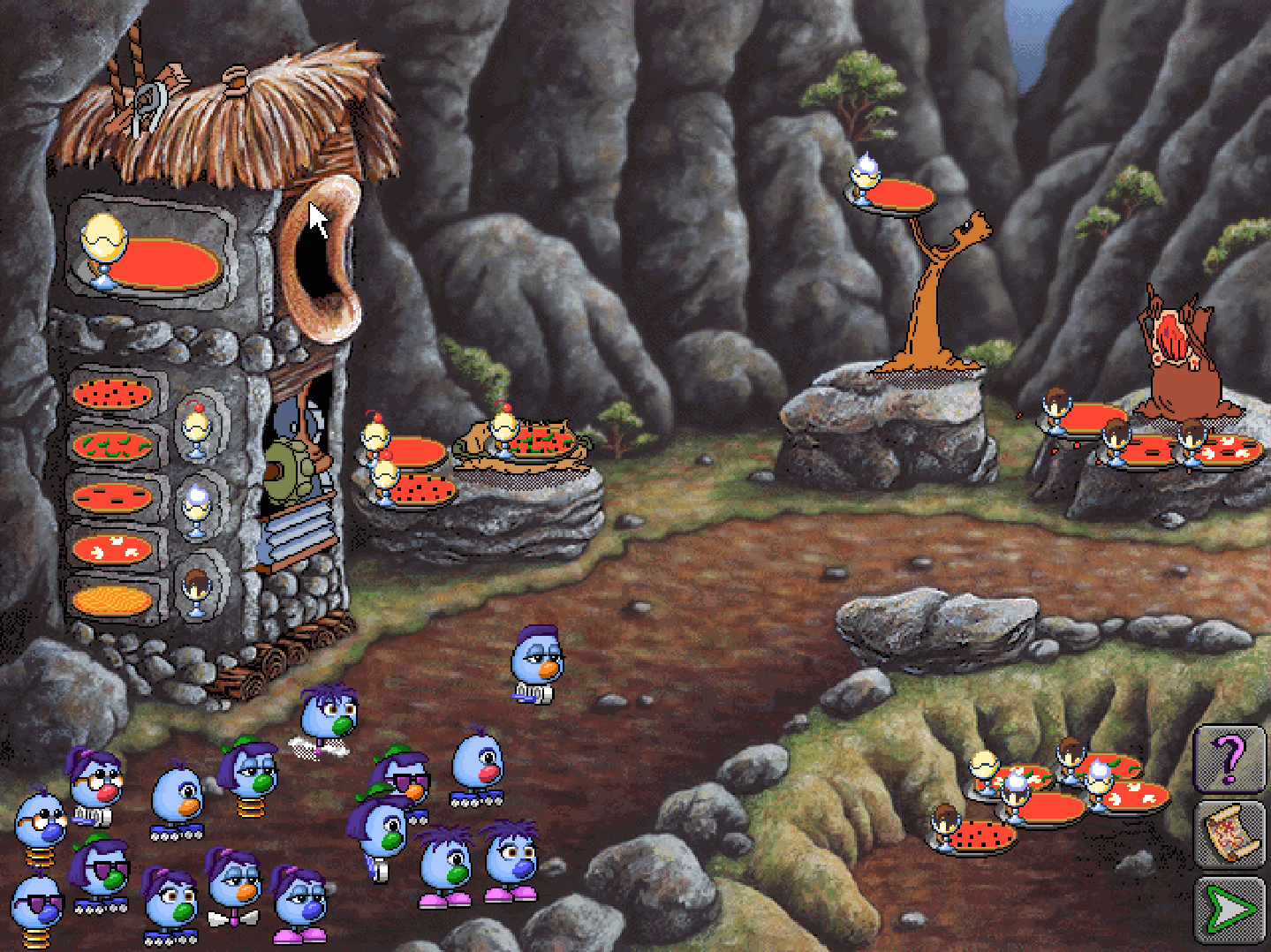 zoombinis game pizza zoombinis game pizza