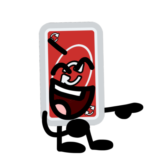 Uno Reverse Card Red | Sticker