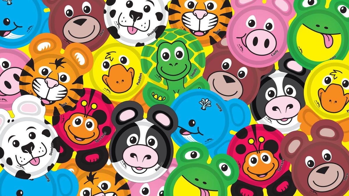 Hefty Zoo Pals Bowls