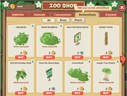 A screenshot of the Shop featuring the Decorations tab.