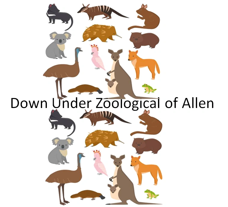 Down Under Zoological of Allen Zoos, Safari, Theme Parks and More