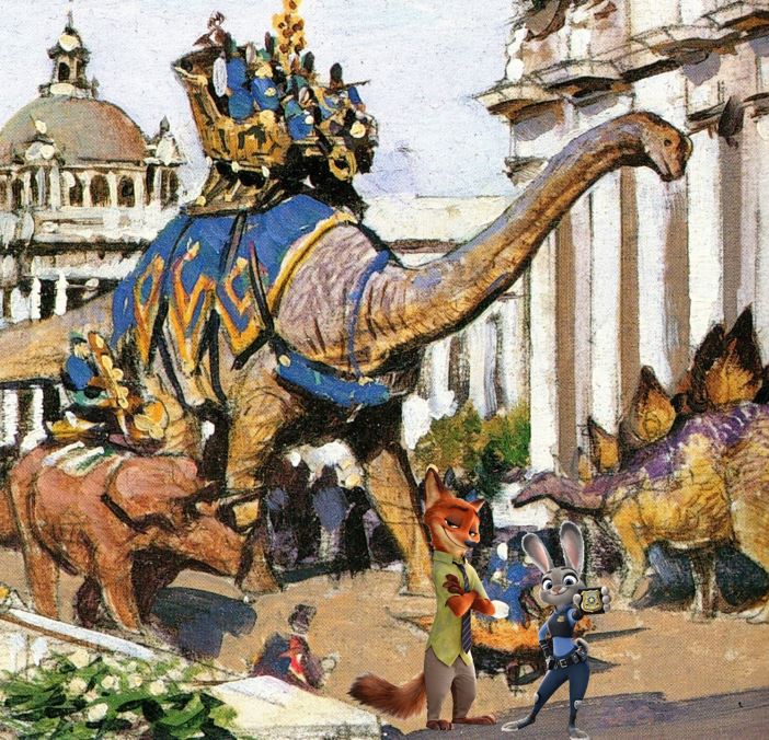 what dinosaur hatches in dinotopia movie for cas